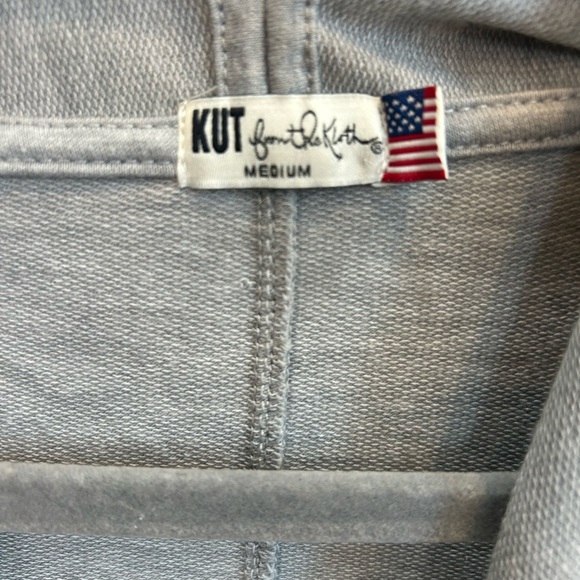 Kut from the Kloth Gray Cardigan, Med, has slight wear - Picture 2 of 4